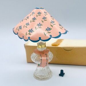 Rare Antique Novell Lamp Perfume Bottle Complete Not Used